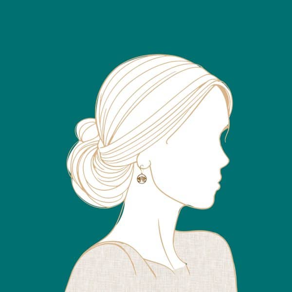 ⁦עגילי כרובים קטן⁩ – תמונה ⁦2⁩