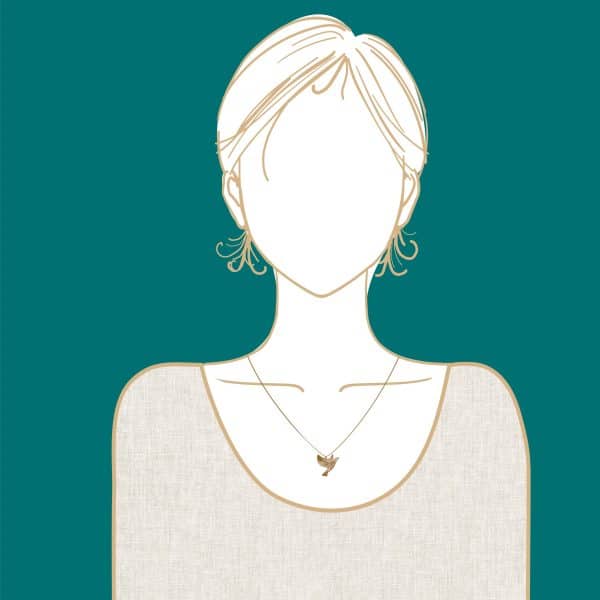 ⁦תליון כנפי רוח - עדין⁩ – תמונה ⁦3⁩