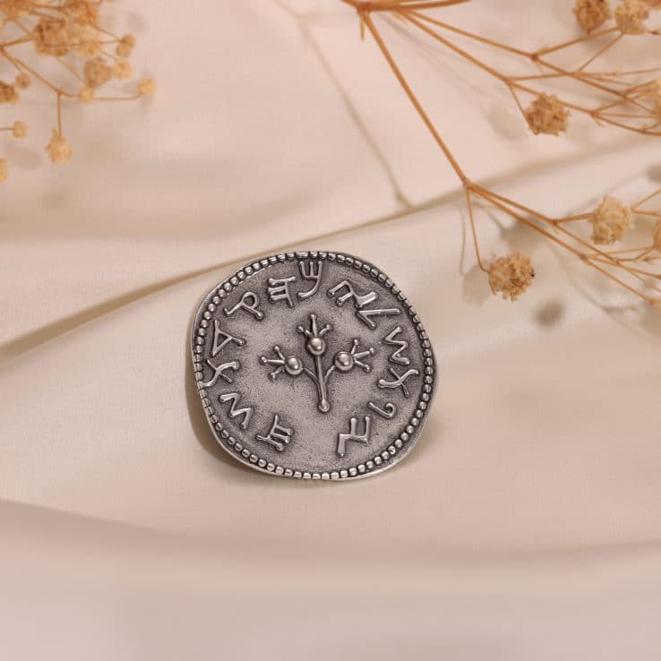 סט 3 מטבעות כסף "זכר למחצית השקל"