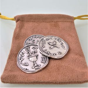 תכשיטי מטבע מחצית השקל למכירה